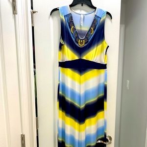 NY Collection Petite Maxi Dress Sleeveless